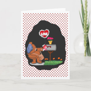 Mailbox Love No Text Inside Holiday Card