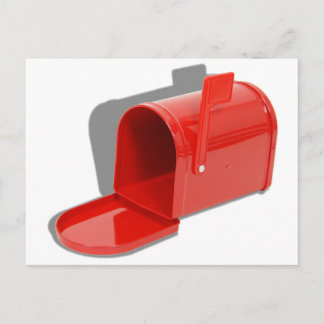 MailboxOpen051409shadows Postcard