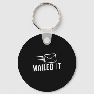 Mailed It Postman Gift For Mail Carrier Workers Key Ring