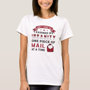 Mailman Day Postman Post Job Delivery Gift Idea T-Shirt