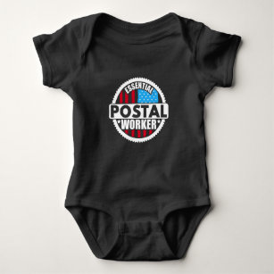 Mailman Essential Postal Worker Baby Bodysuit