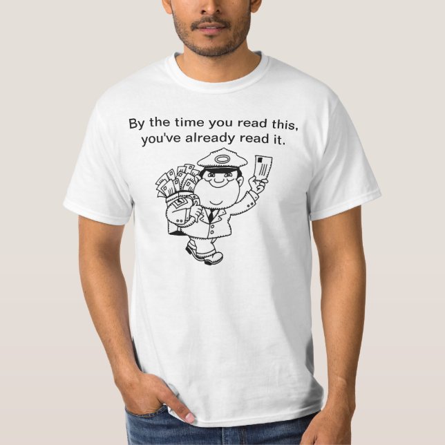 Mailman Humour - By The Time You Read This ... T-Shirt (Front)