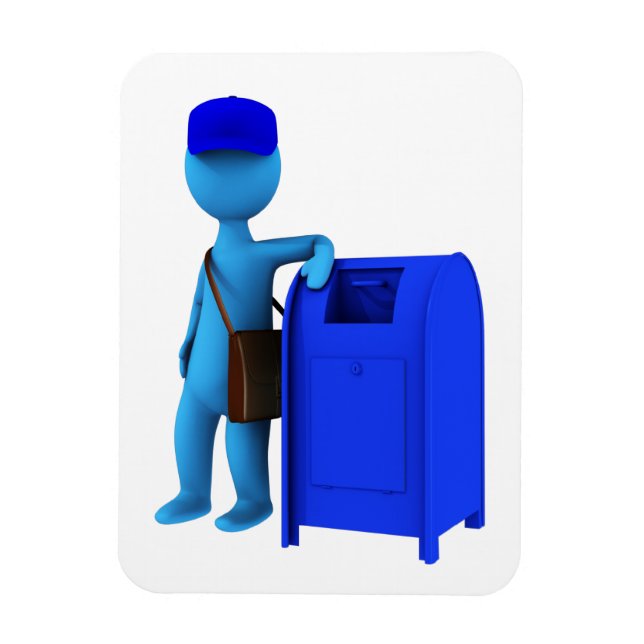 Mailman Magnet (Vertical)