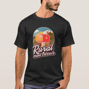 Mailman Postal Worker Post Office Rural Mail Carr T-Shirt