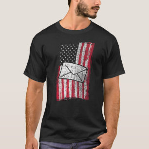 Mailman Postal Worker Postman Mail Carrier Mail La T-Shirt