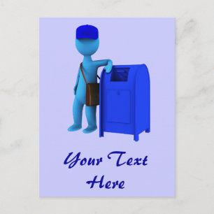 Mailman Postcard