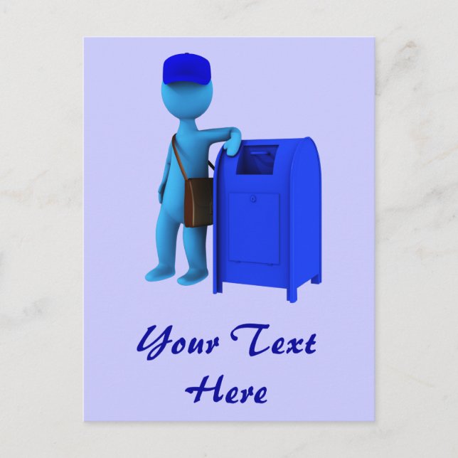 Mailman Postcard (Front)