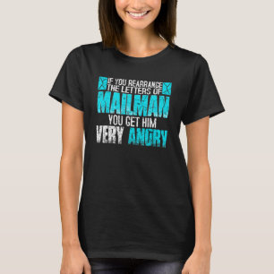 Mailman Postman Postal Worker  12 T-Shirt
