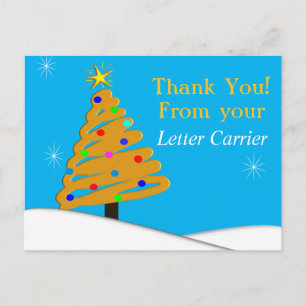 Mailman THANK YOU POSTCARDS IV