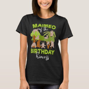 Maimeo Of The Birthday Princess Sloth Bday Party C T-Shirt