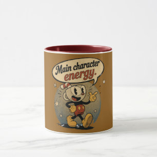 Main Character Energy ☕   Aesthetic Quote Mug