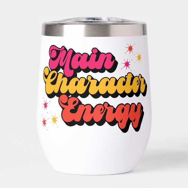 Main Character Energy Bookish  (Front)