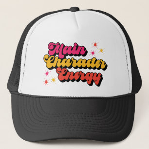 Main Character Energy Bookish  Trucker Hat