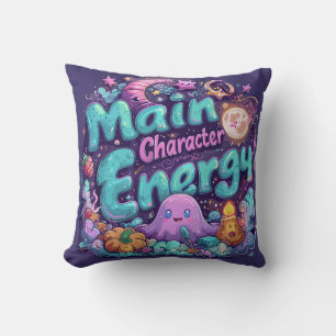 Main character energy ExDesigner Halloween Cushion