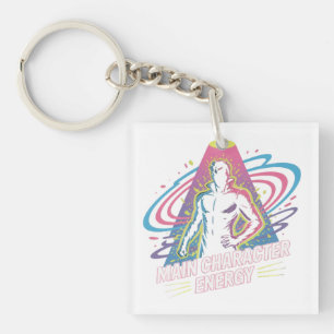 main character energy key ring
