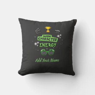 Main Character Throw Pillow