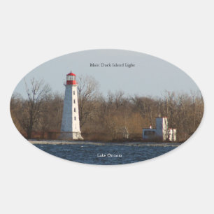 Main Duck Island Light sticker