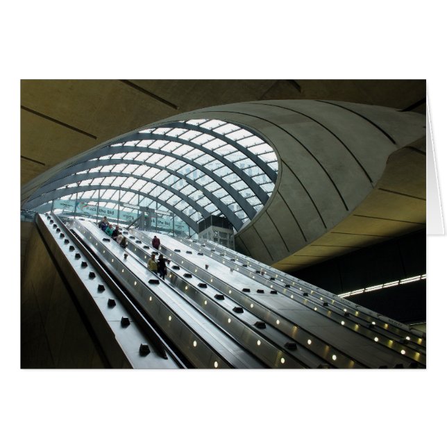 Main Entrance to Canary Wharf Station (Front Horizontal)