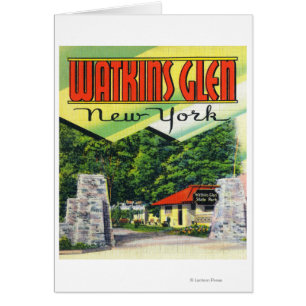 Main Entrance View to Watkins Glen State Park