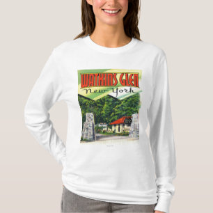 Main Entrance View to Watkins Glen State Park T-Shirt