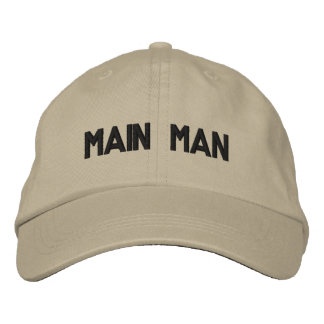 Main Man Embroidered Hat