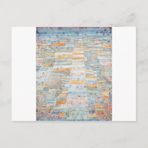 Main path and byways by Paul Klee Postcard