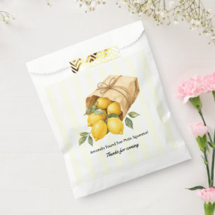 Main Squeeze Amalfi Coast Lemon Bachelorette Favour Bag