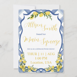 Main Squeeze Bridal Shower Invitation