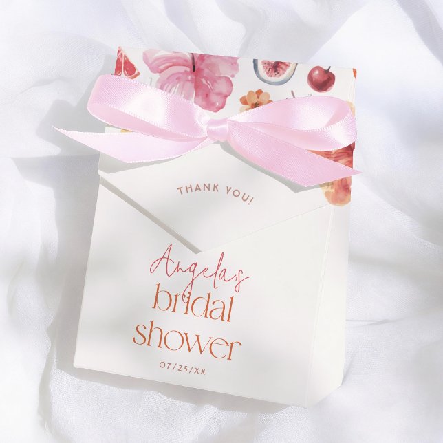 Main Squeeze Citrus Bridal Shower Thank You Favour Box (Creator Uploaded)