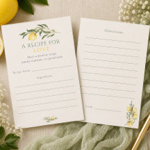 Main Squeeze Citrus Sage Bridal Shower Recipe