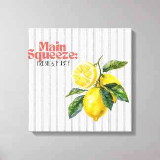Main Squeeze Fresh & Feisty Lemon Kitchen Decor