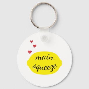 Main Squeeze Key Ring