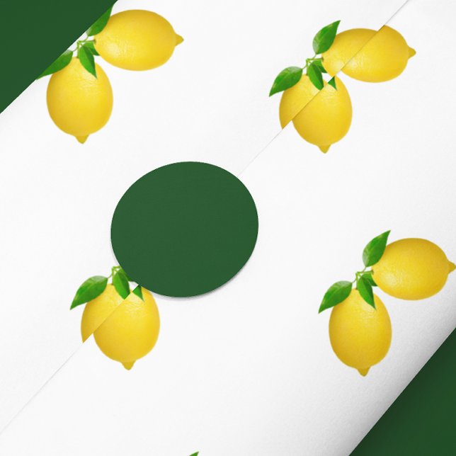 Main Squeeze Lemon Bridal Shower Tissue Paper (Creator Uploaded)