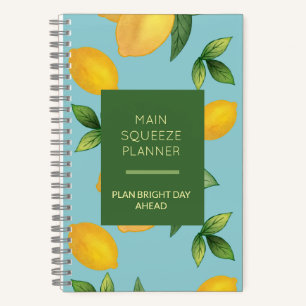 Main-Squeeze Lemon Planner Notebook