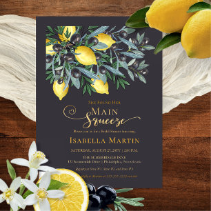 Main Squeeze Lemons   Black Olives Bridal Shower