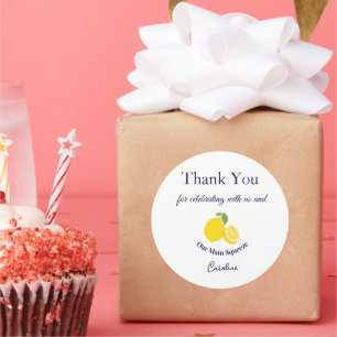 Main Squeeze Sticker Kids Birthday Party