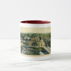 Main St. from Bluff, Clinton, NJ Vintage Mug