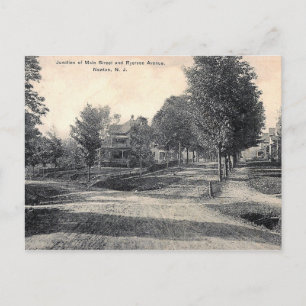 Main St, Newton, New Jersey, Vintage Postcard