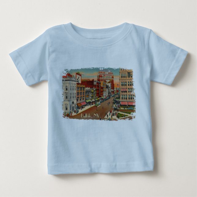 Main Street - Buffalo, NY VintageBaby Shirt (Front)