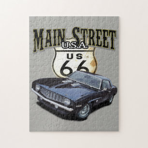 Main Street Camaro Jigsaw Puzzle