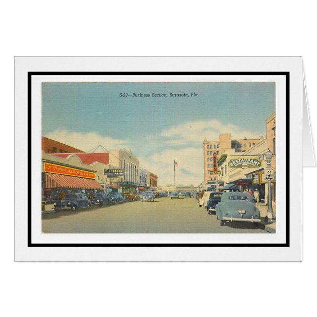 Main Street in Sarasota, Florida (Front Horizontal)