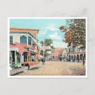 Main Street, Manasquan NJ, Vintage Style 1910 Postcard