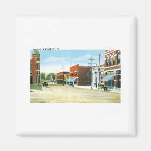 Main Street, Middlebury, Vermont Magnet