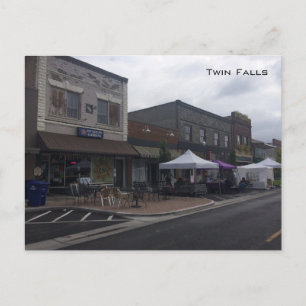 Main Street - Twin Falls Postcard
