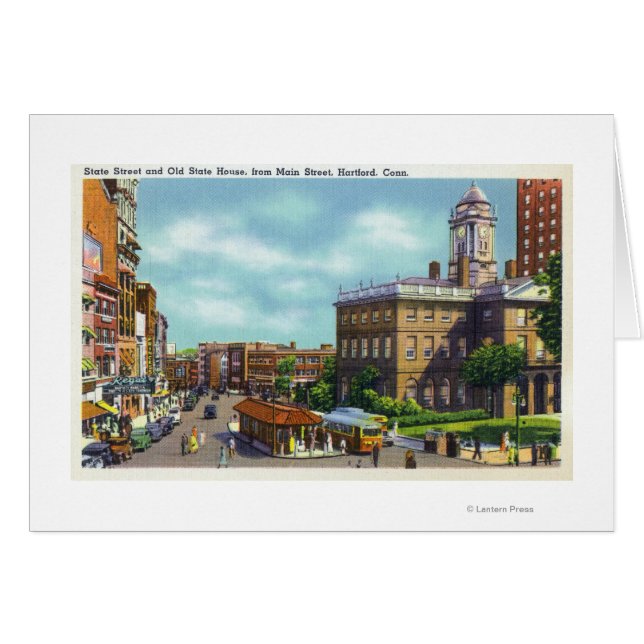 Main Street View of State Street & Old State (Front Horizontal)