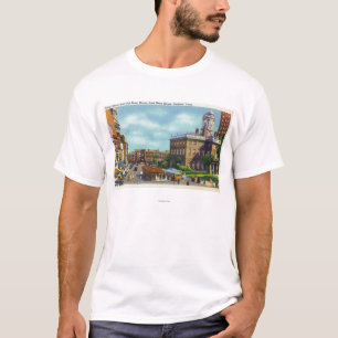 Main Street View of State Street & Old State T-Shirt