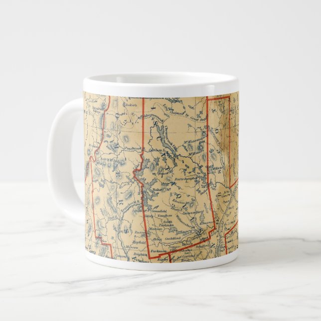 Maine 18 large coffee mug (Front Left)
