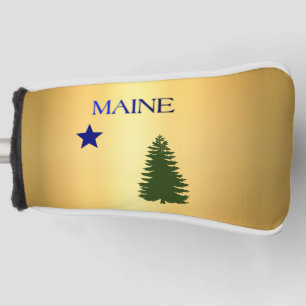 Maine (1901) flag golf head cover