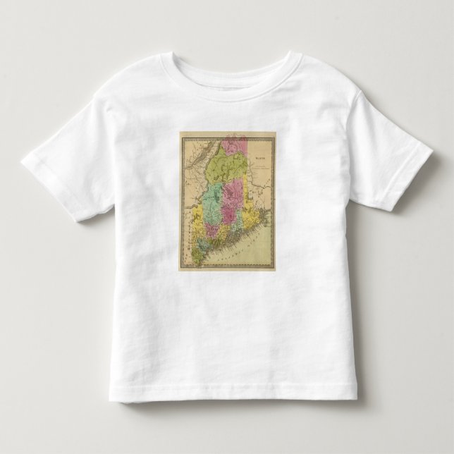 Maine 19 toddler T-Shirt (Front)