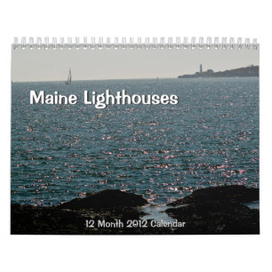 Maine 2012 Lighthouse Calendar
